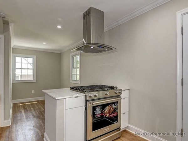 Finishing a basement kitchenin in Arlington VA